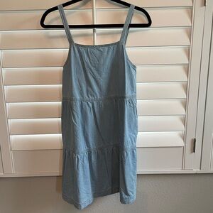 Z Supply Daniela tiered chambray dress